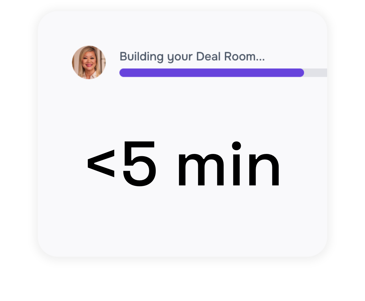 Deal Room setup wizard